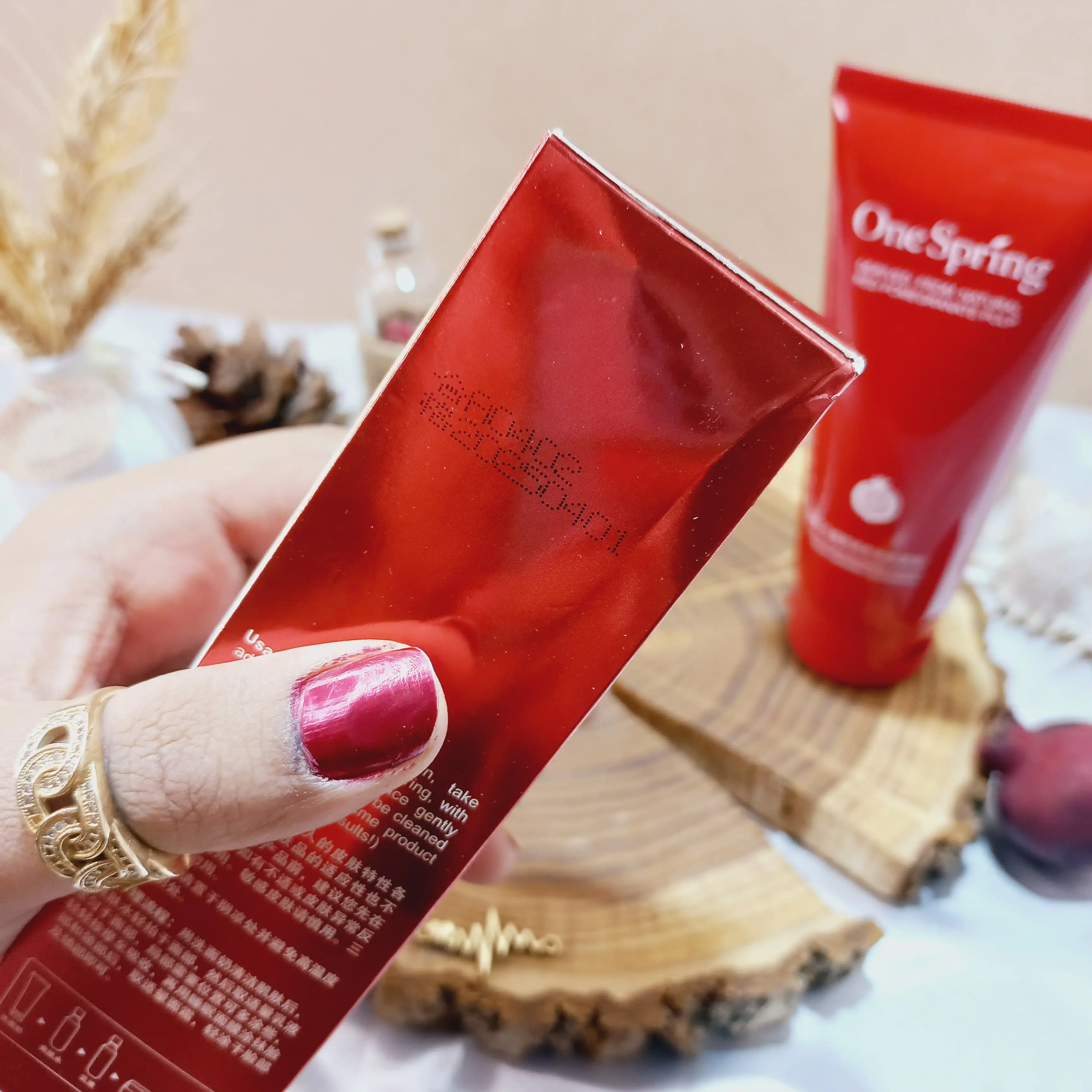 فوم شستشو انار وان اسپرینگ OneSpring کد 4310 | پخش عمده