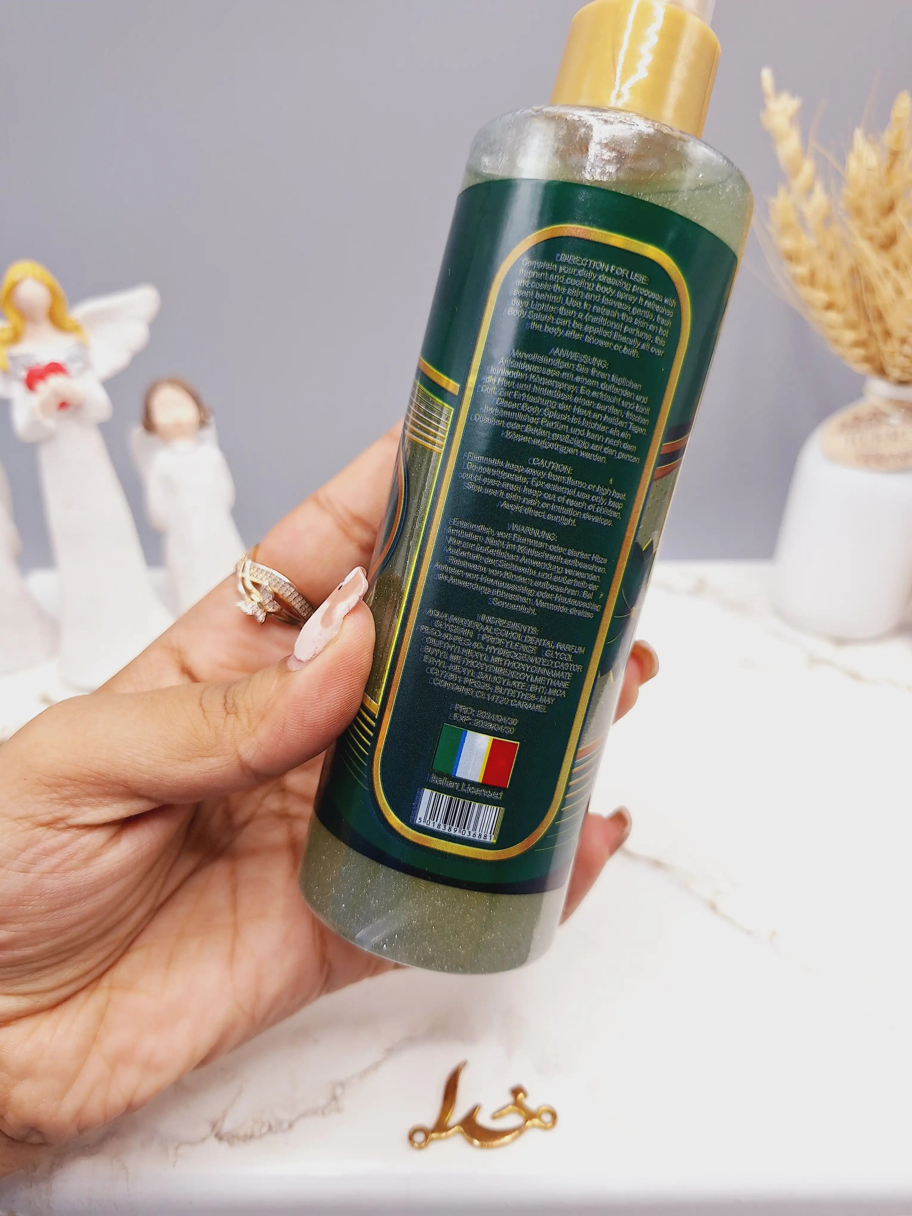 بادی اسپلش شاین دار ادکلنی سایز بزرگ ونیز VENICE رایحه GUCCI FLORA