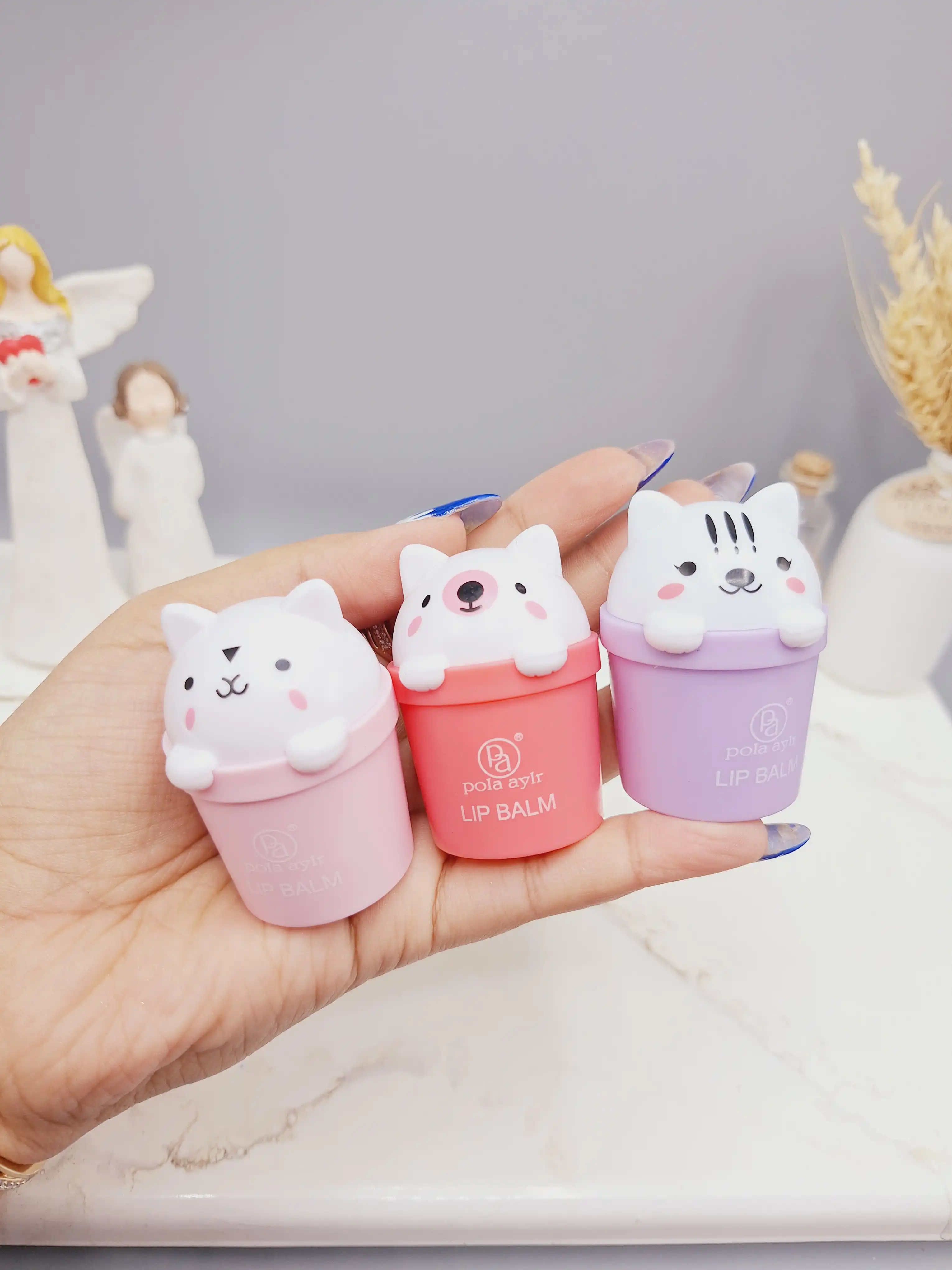 بالم لب طرح پیشی ناز برند پولا آیلار کد 8021