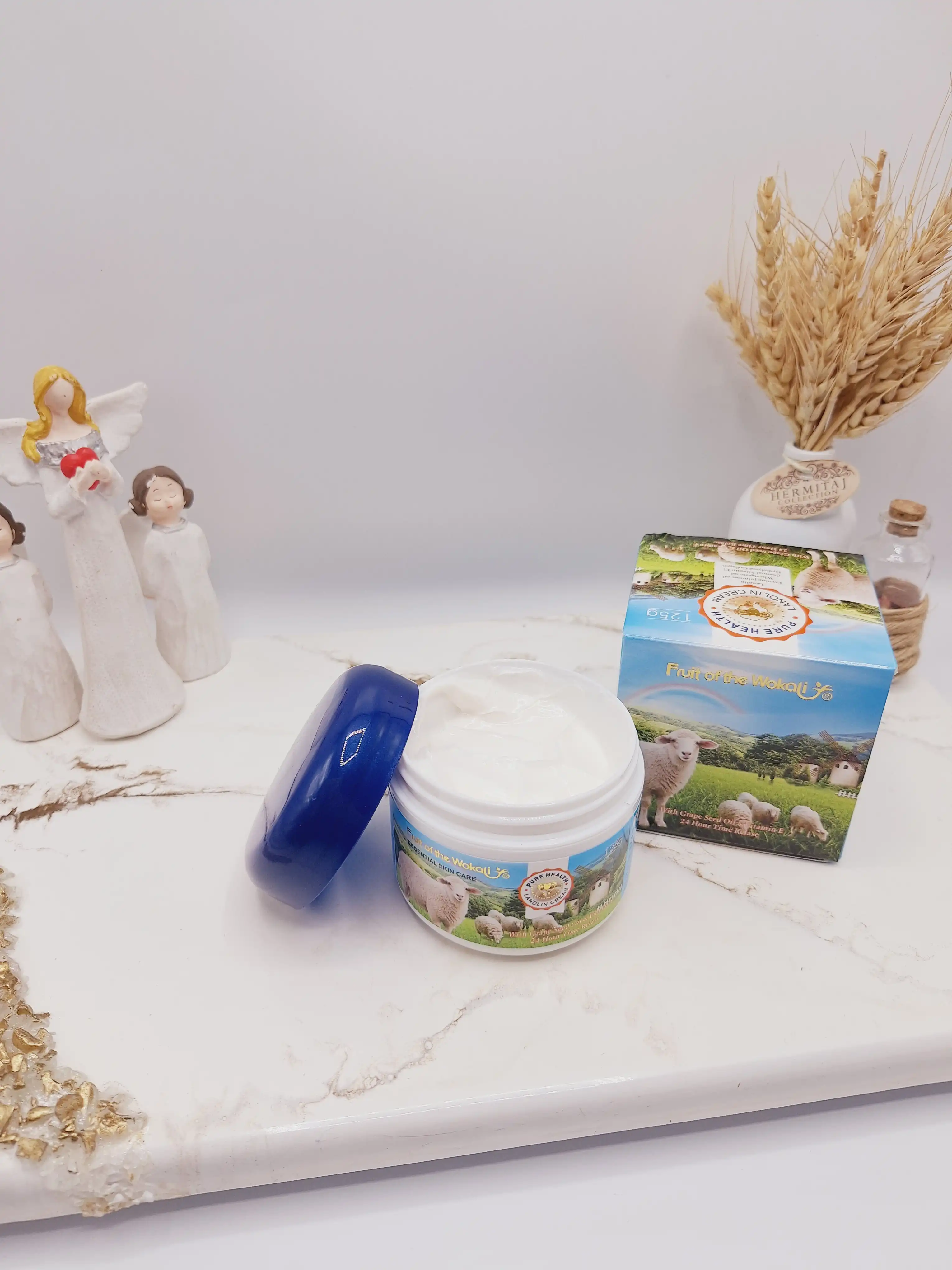 کرم مرطوب کننده دست و صورت شیر گوسفند برند وکالی کد 1123